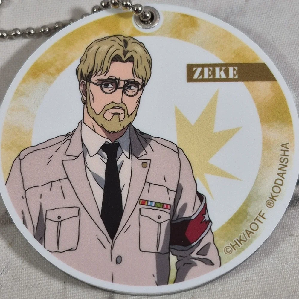 Attack on Titan Zeke Yeager key chain Mirror